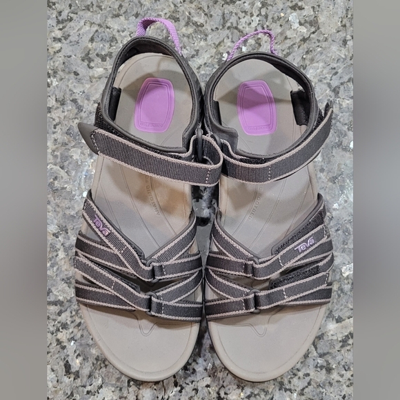 Teva Women's Sandals in Gray and Purple - Picture 12 of 12